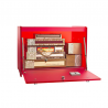 HUMIDOR PLEXI GERARD ROUGE GRAND MODELE