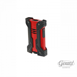 BRIQUET DUPONT DEFI XXTREME NOIR ROUGE MAT