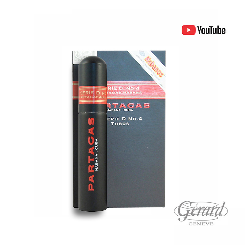 Robusto D 4 Partagas Gerard Geneva Tubos