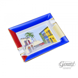 CENDRIER ELIE BLEU MAISON...