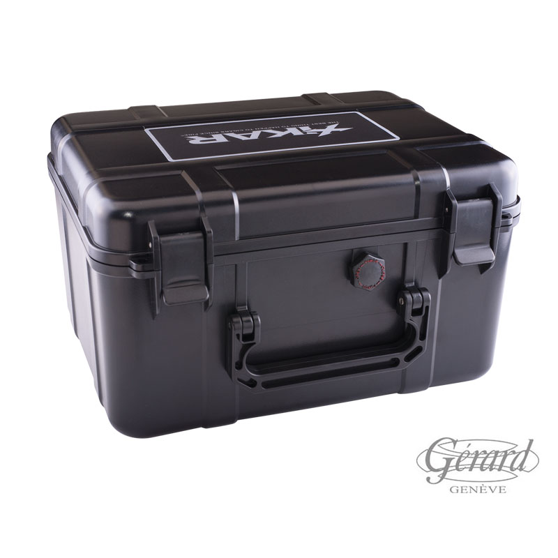 TRAVEL HUMIDOR XIKAR NOIR 60 CIGARES