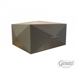 HUMIDOR BOIS GRIS POINTE...