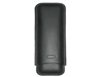 CIGAR CASE BLACK LEATHER...