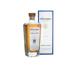 WHISKY THE GLENTURRET TRIPLE WOOD SINGLE MALT SCOTCH