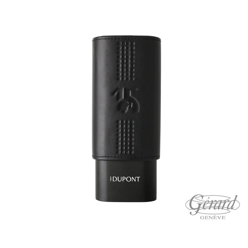 ETUI DUPONT 2 CIGARES BEHIKE NOIR