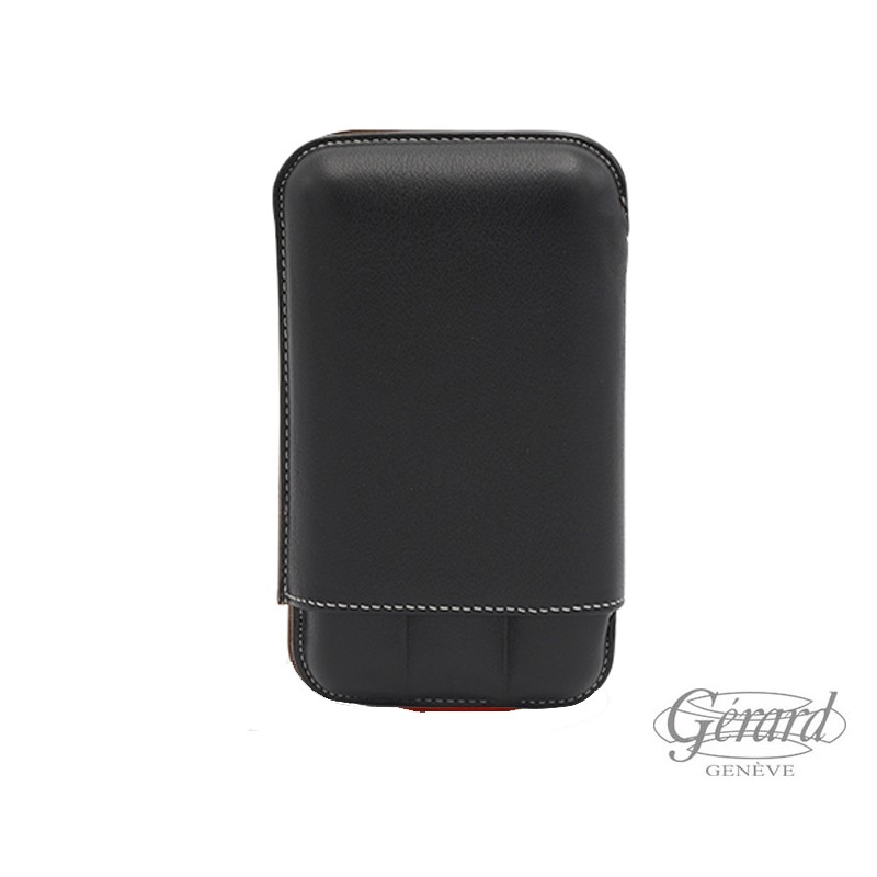ETUI RECIFE CHESTERFIELD 3 CIGARES BLACK DAHLIA