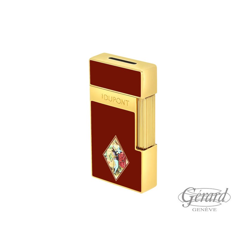 BRIQUET DUPONT BIGGY ROMEO Y JULIETA ROUGE/DORE