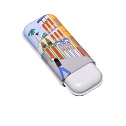ETUI ELIE BLEU CASA CUBANA LE PARISIEN 2 CIGARS