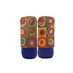 ETUI RECIFE CERCLES KANDINSKY 2 CIGARES BLUE SEA