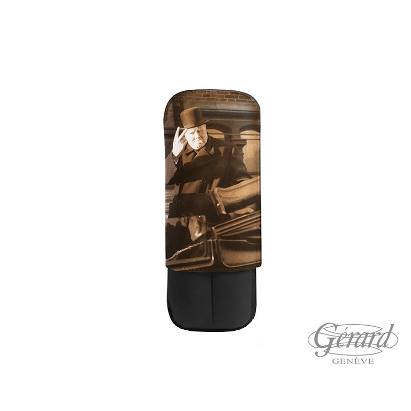 ETUI RECIFE WINSTON 2 CIGARES HOT CHOCOLATE