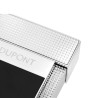 BRIQUET TABLE DUPONT LAQUE NOIR ARGENTE