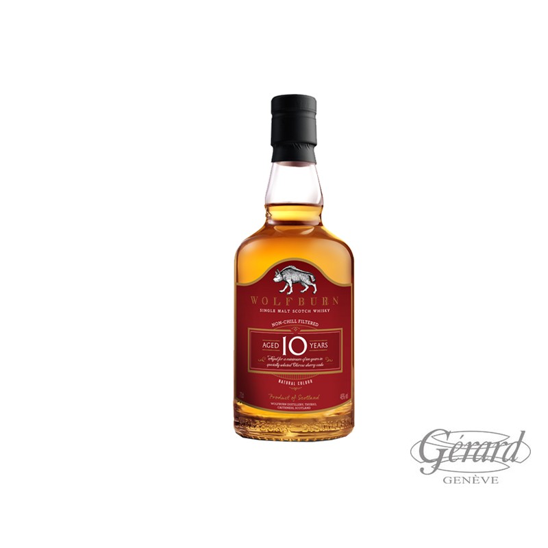 WHISKY WOLFBURN 10 ANS 46° 70CL
