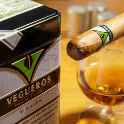 VEGUEROS TAPADOS TIN 16 CIGARES