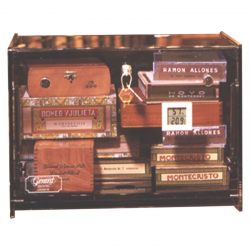 HUMIDOR PLEXI GERARD MARRON GRAND MODELE